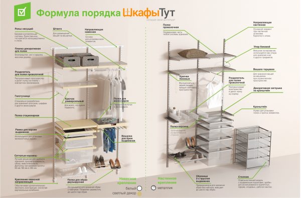 Гардеробная арт. 0161