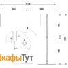 Распашные шкафы "Фелиция" арт. 766